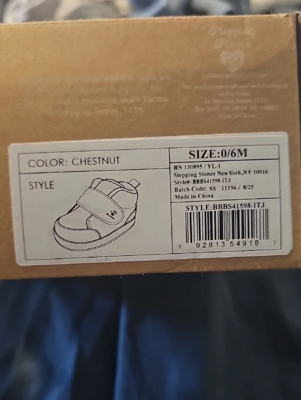 Bearpaw, Baby Boot Slippers Size 0-6 Months